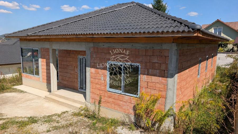 Casa Semifinisata 4 camere 109 mp-teren 453 mp-terasa-Valea Ghinzii - 2