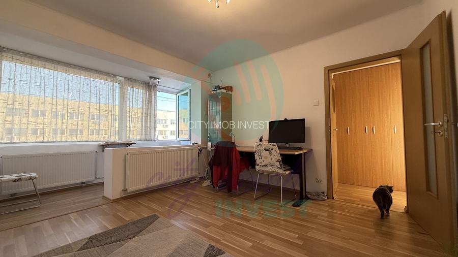 3 camere Piața Iancului – 50 m metrou, etaj superior, luminos - 5