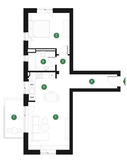 Ultimul apartament 2 camere de acest tip - Padurea Băneasa - 1