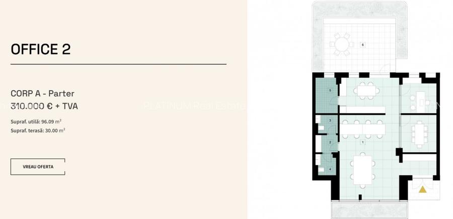 Spatiu de birouri, Intrare Separata, Imobil Constructie noua - 5