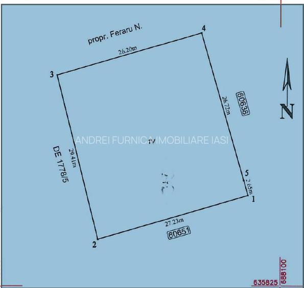 Teren 790 mp Valea Lupului Oportunitate - 3