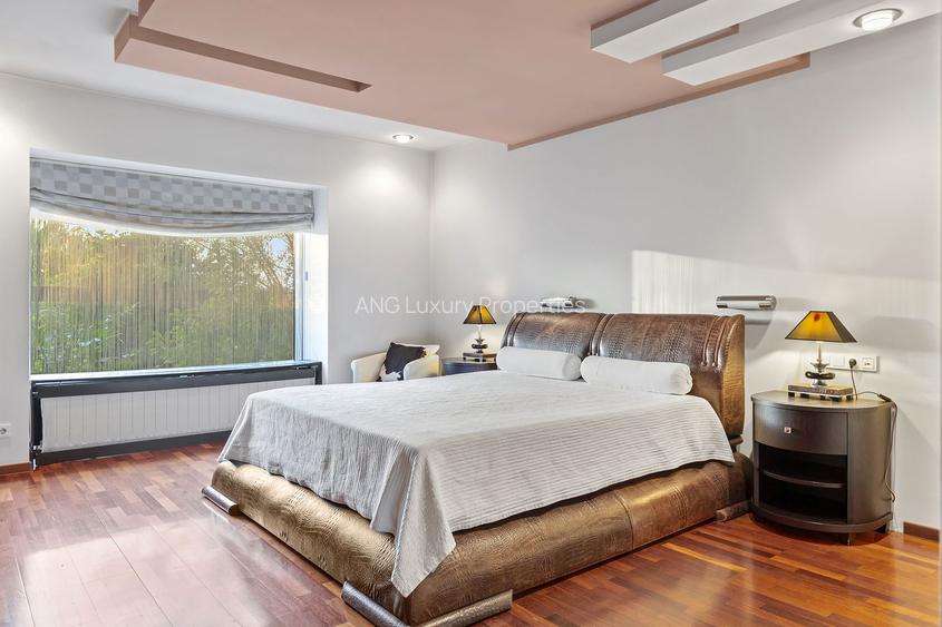 Vila Exclusivistă cu Deschidere la Lac, Piscină și Garaj pentru Barcă în Snagov - 38