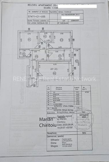  Apartament 3 camere – Dobroesti  Pret: 105.000 € - 2