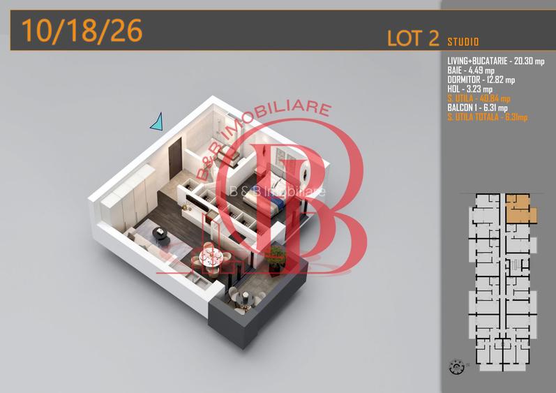 Promo-Ideal Investitie-2 camere-Theodor Pallady Metrou Teclu - 1