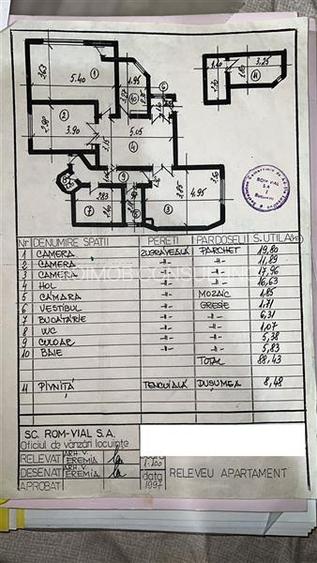 Cismigiu, apartament 4 camere in vila, parter inalt/D+P+1+M - 2