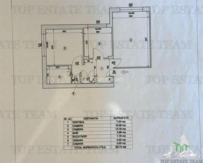 Apartament 2 camere lux de vanzare in zona Aviatiei - 7