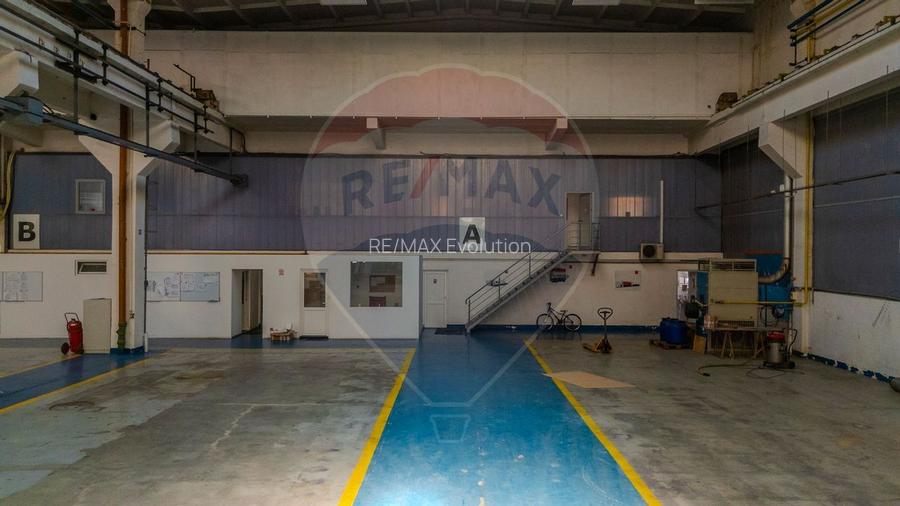 2 tronsoane hala |2 poduri rulante 10/18 T, Parcare, Productie\depozit - 5