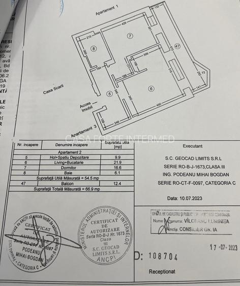 2 camere LAKE ONE  Residence in statiunea Mamaia	- 158.000 euro - 23