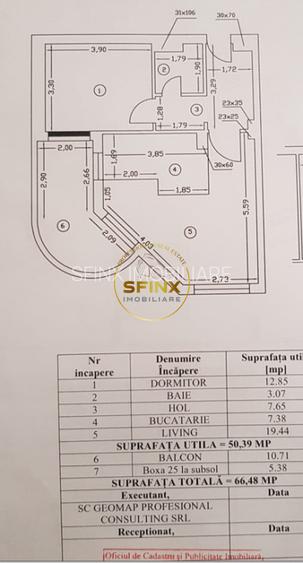 De inchiriat - 2 camere I 61mp I loc parcare I Monte Carlo Palace - 1