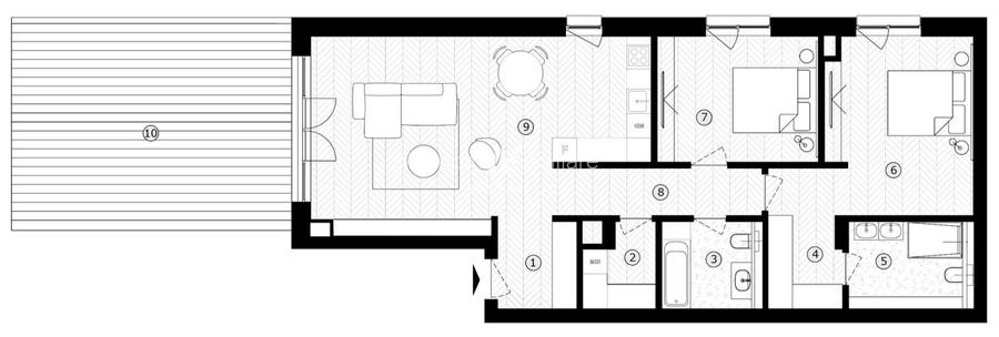 Apartament tip PENTHOUSE proiect nou,  Sibiu - 1