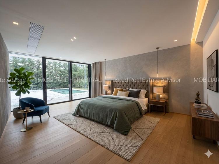 Vilă contemporană premium cu piscină, 500mp construiți, garaj 2 masini - 10