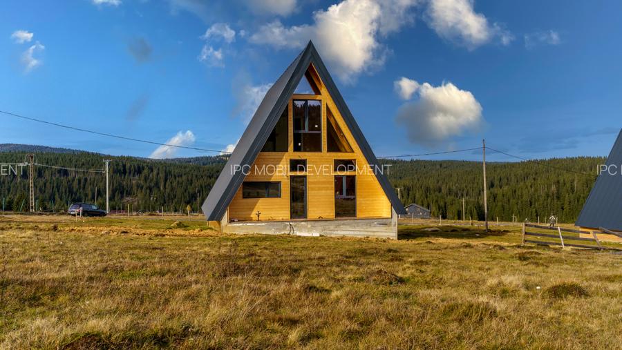 Cabana A-Frame, finisata, Smida - 14