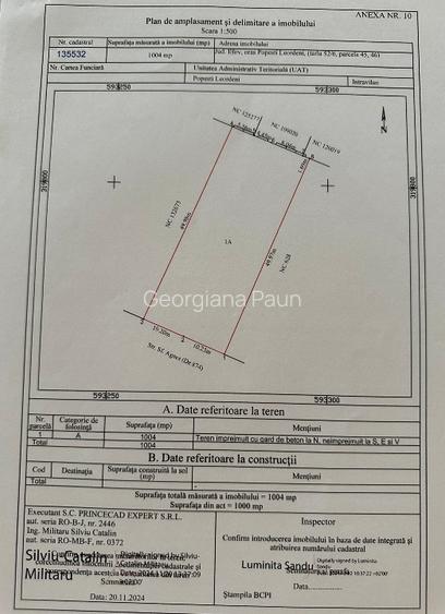 Teren de vânzare  Popești Leordeni - 4