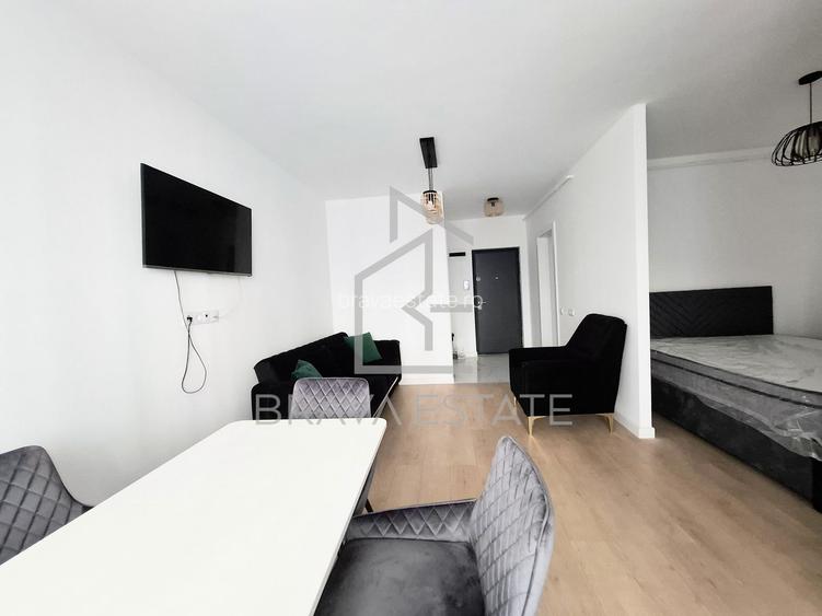 Apartament o cameră, 37mp, balcon, parcare subterană, str.Abatorului - 3