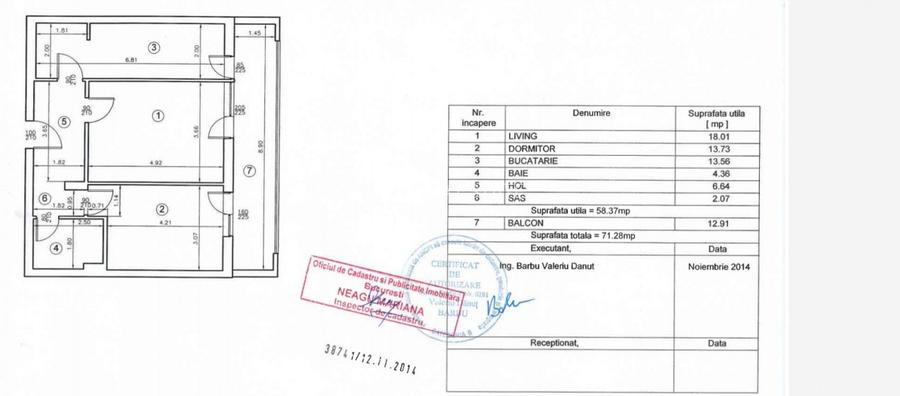 Apartament 2 camere-bloc nou-Aurel Perșu-comision 0 - 17
