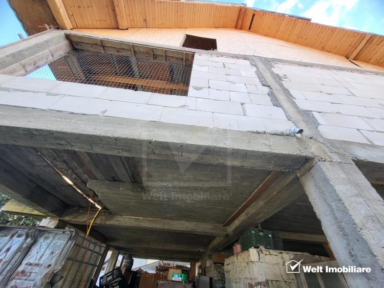 Vanzare teren + casa in constructie, Dezmir