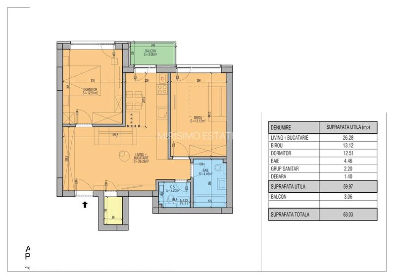 Apartament cu 3 camere, Mutare Rapida, Popesti Leordeni - 10