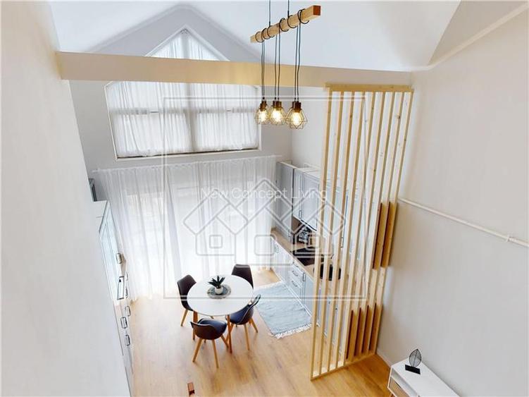 Penthouse 3 camere, 2 bai, dressing, intabulat (NCL-37D-Mo) - 2