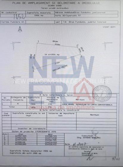 Teren 1926 mp Gostilele - Vedere Lac - 109m deschidere(2 strazi) - Fundulea   - 11