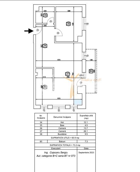Eleganță la superlativ: Apartament 2 Camere 73 mp cu Design custom de LUX - 18