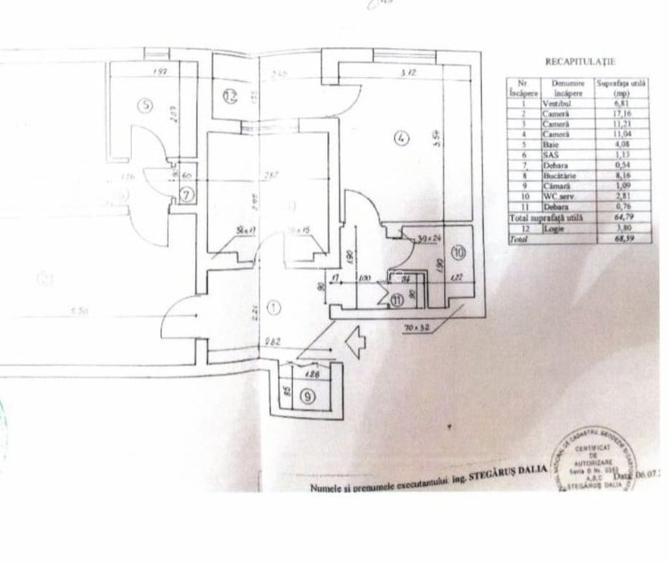 Basarabia - Chisinau - Apartament 3 camere - 8