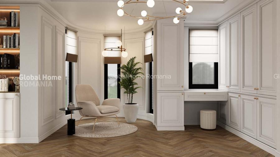 Vilă Premium | S+P+2+M | 287 mp | 6 Camere | Lift | Arcul de Triumf | 2026 - 36