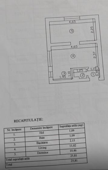 Apartament 2 camere Podu Ros-Socola, etaj intermediar