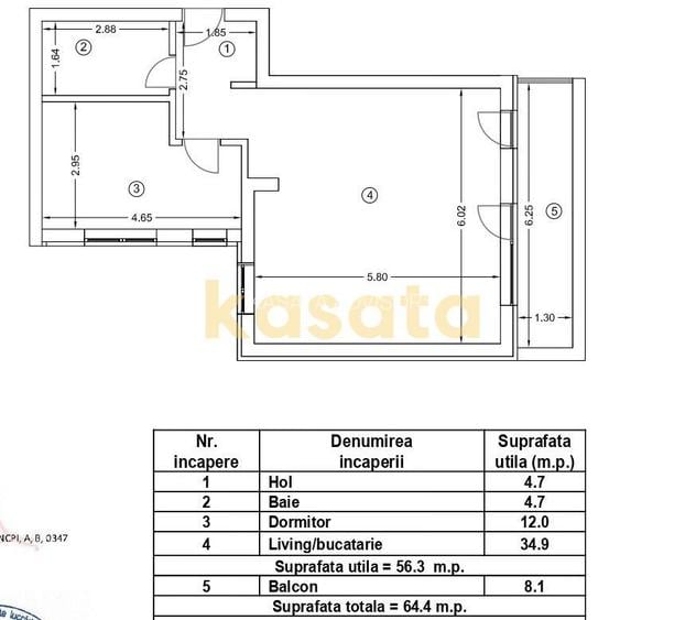 Apartament 2 Camere | Bloc Nou | 13 Septembrie | Parcare Subterană - 1