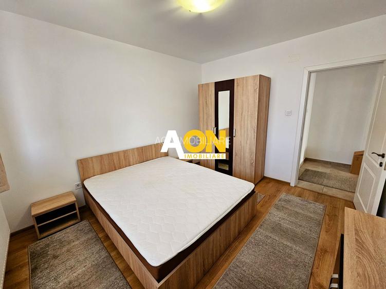 Apartament 2 camere, 2 balcoane, etaj 1, mobilat, utilat, boxa 9 mp - 9