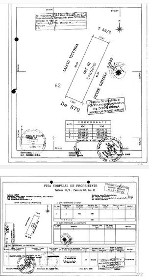 Teren de vanzare intersectie Str Miraslau cu Biruintei - 2