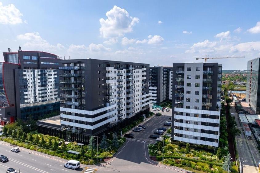 Proprietar! Apartament 3 camere Cortina North mobilat  - 14