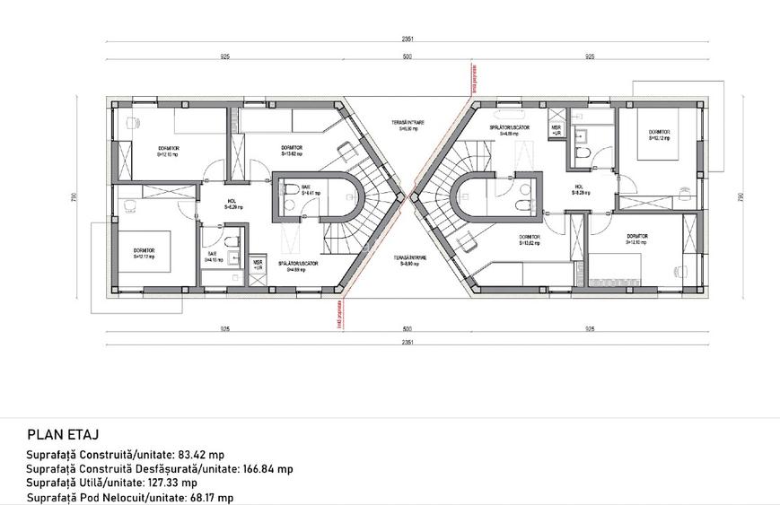 Case tip Duplex de vanzare P+1E ,127mp ,Strada Gradinarilor - 8