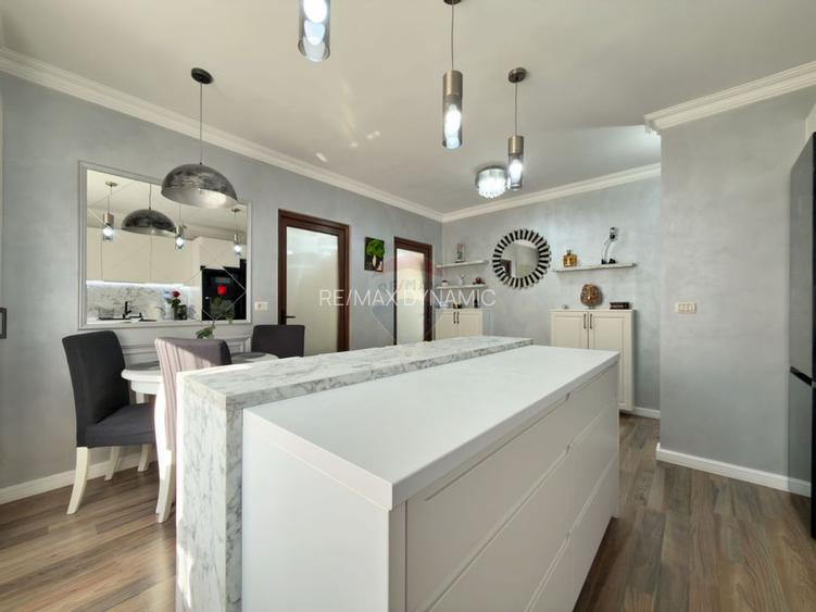 Apartament modern de vânzare, etaj 1, balcon închis, parcare privată - 7