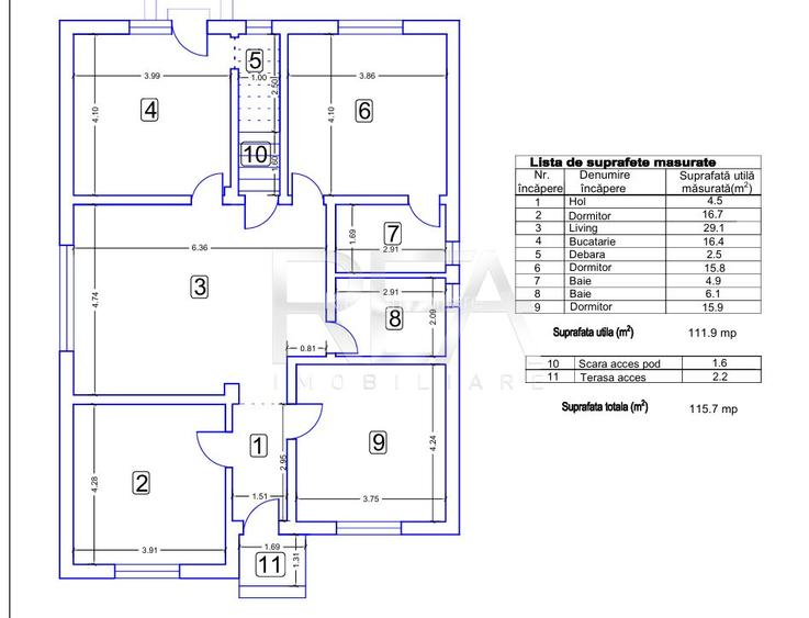Casă P+M modernă 4 camere cu finisaje premium în Domnești – la 2 km Ghencea - 3