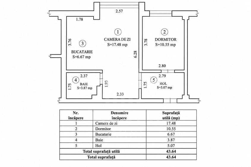 Apartament modern cu 2 camere – ideal locuință sau investiție - 9