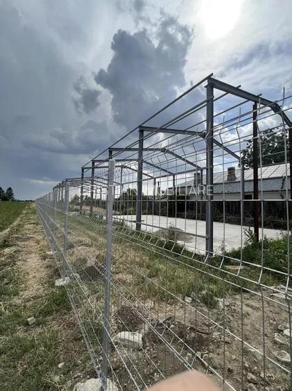 Teren 2500 mp, curent 3,80W, pretabil hala sau constructii - 2