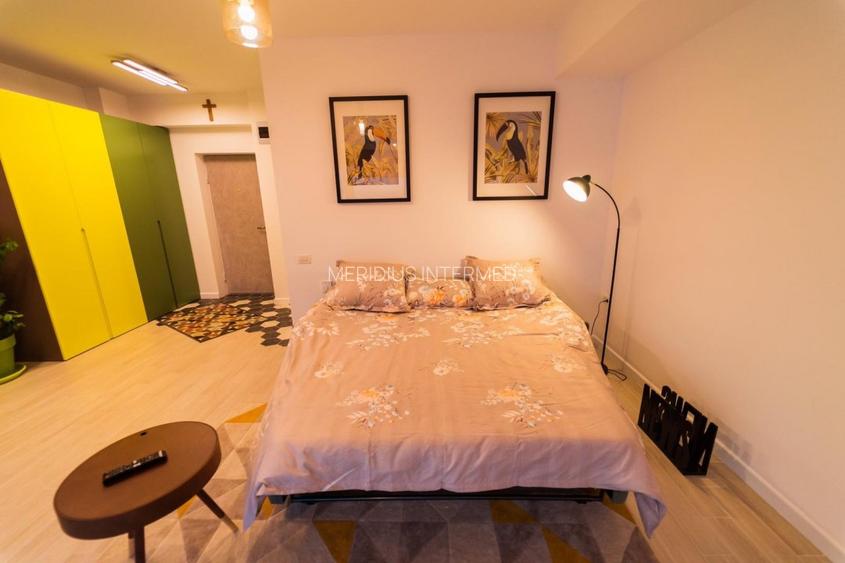 Garsonieră modernă de închiriat – Mamaia, zona Butoaie, vedere frontală la lac - 17