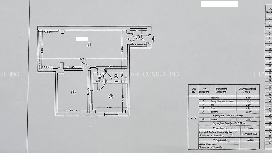 Grozavesti, Orhideea Gardens doua camere 107 mp  terasa 23mp, parcare subterana - 8