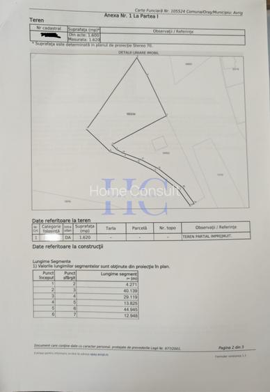 Teren de vânzare – Valea Avrigului, jud. Sibiu | 1.600 mp - 8