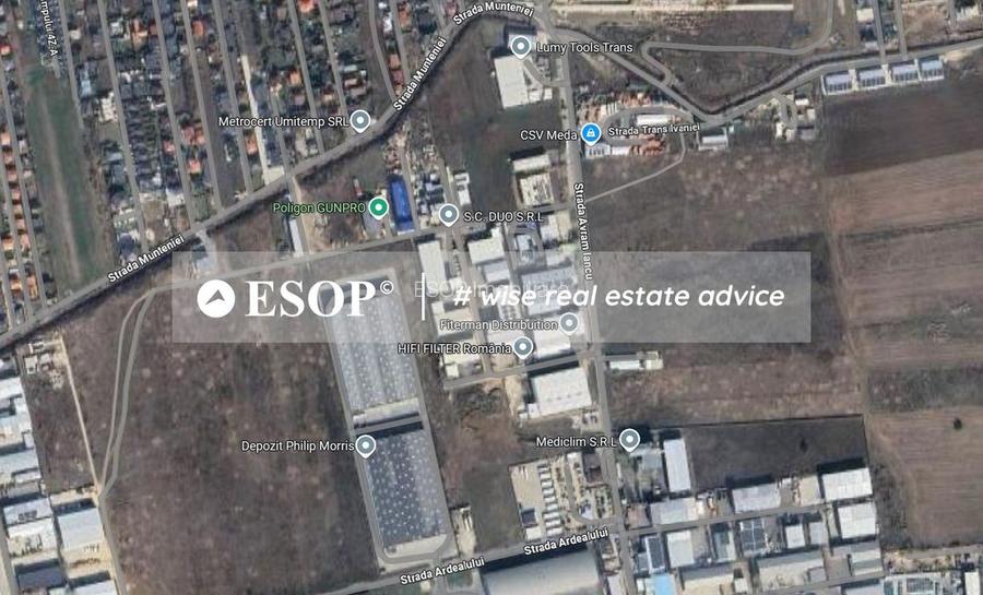 Teren industrial, 4,5 ha, Otopeni,  Avram Iancu, FS-140m, ID 15460 - 5