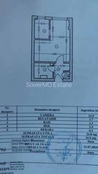 Garsoniera 25 Mp - Sebastian - Buzoieni - 8