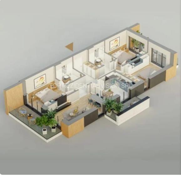 APARTAMENT 4 CAMERE_  ASTORIUM GARDEN _ COMPLEX CU PISCINA! - 7