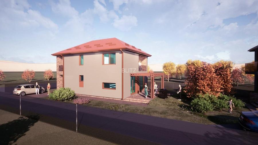 Casa individuala, FINISATA, 125 mp utili, teren 500 mp, Zona Gilau - 14