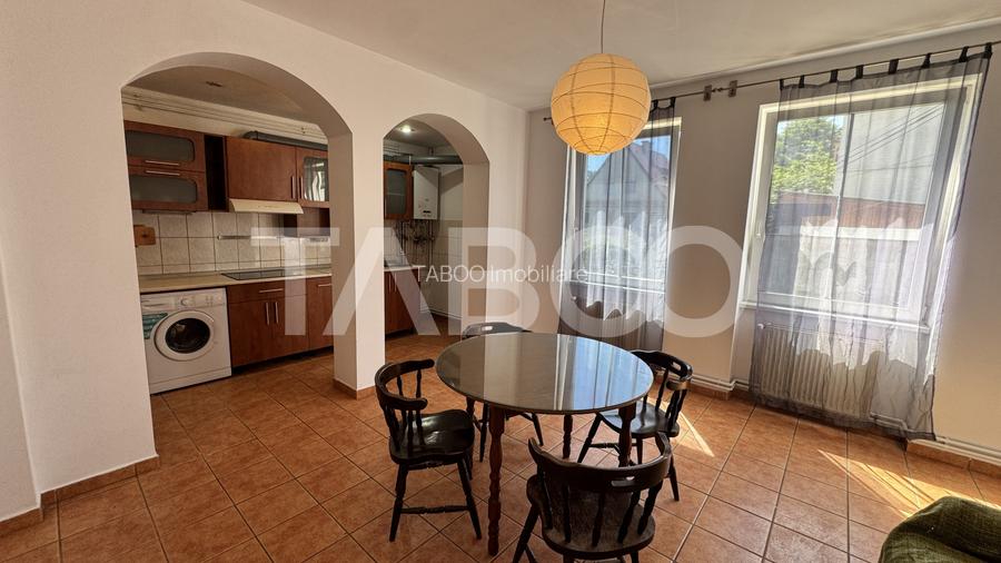 Apartamanet 3 camere de inchiriat mobilat utilat 100 mpu CENTRAL Sibiu - 2