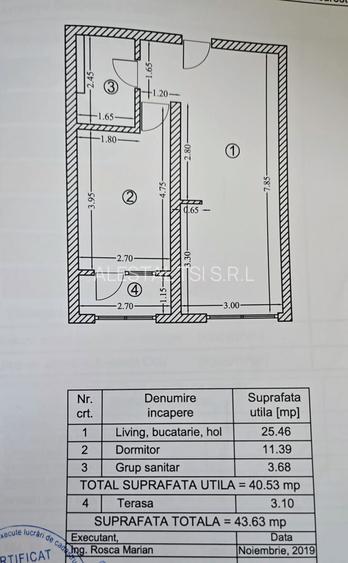 2 camere Studio cu centrala si parcare subterana | Pet friendly | Comision ZERO - 1