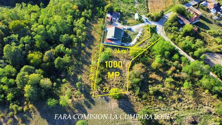 BUDESTI, TEREN 1000 MP, PRIVELISTE MINUNATA - 3