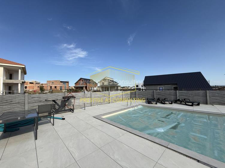 Vila moderna cu structura metalica, tehnologie NZEB si piscina | Giarmata - 2