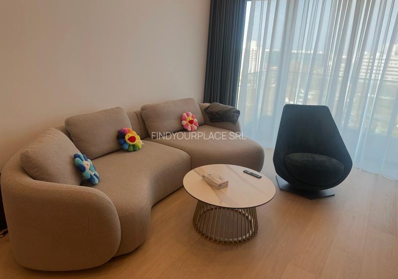 Apartament mobilat complet în Aviației Towers,parcare inclusă,vedere liberă - 2