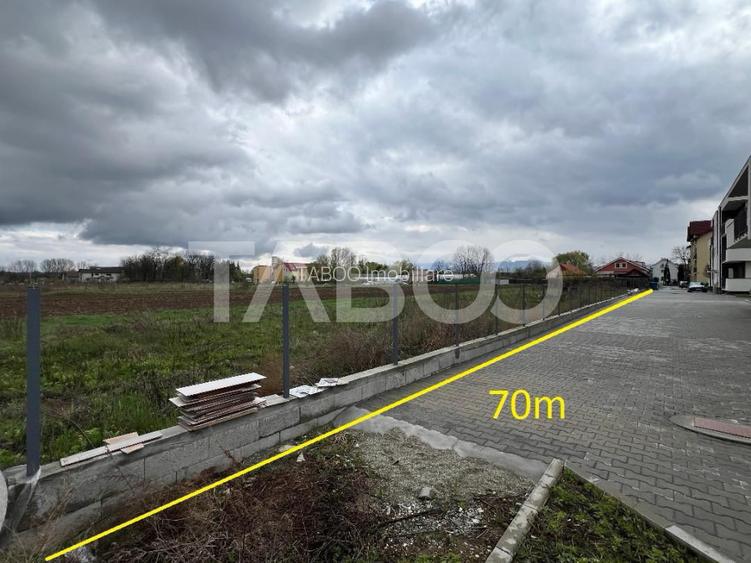 Teren COMISION 0% intravilan 890 mp  de vanzare  zona Lazaret Sibiu - 5