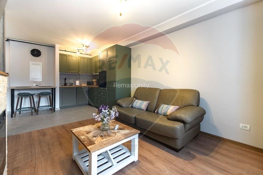 Studio de închiriat | 41,5 mp utili | Mobilat lux - 9